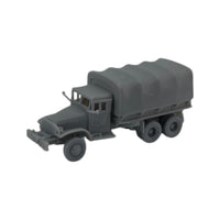 Scale Model of GMC 353 CCKW 6x6 by Model Scenery World Drivers Side view