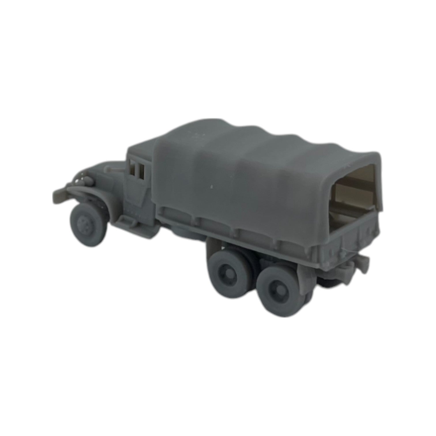 Scale Model of GMC 353 CCKW 6x6 by Model Scenery World side View