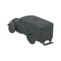 Back of Scale Model of a Dodge WC 54 Ambulance by Model Scenery World