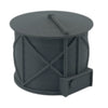 Front Side View - Scale Model of a Small Fuel Tank by Model Scenery World