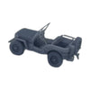 Scale Model of WWII Willy's Army Jeep by Model Scenery World Drivers Side view