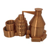 Moonshine Still -TT Scale 1:120 Model - Metallic Copper - 18 Sizes Available