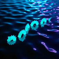 Scale Model of Nessie Glow in the Dark by Model Scenery World Glowing on the water