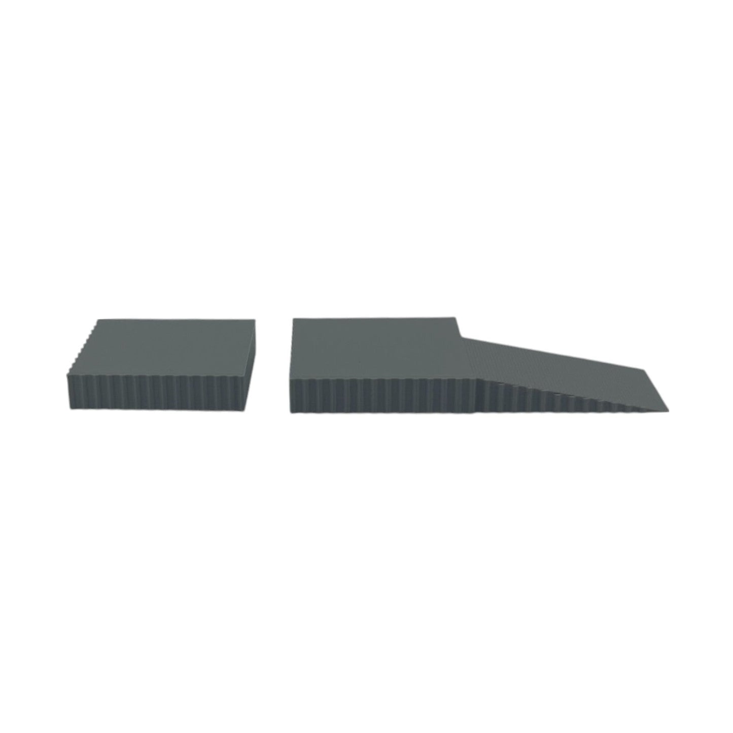 Scale Model of Loading Dock plus Platform by Model Scenery World Side View