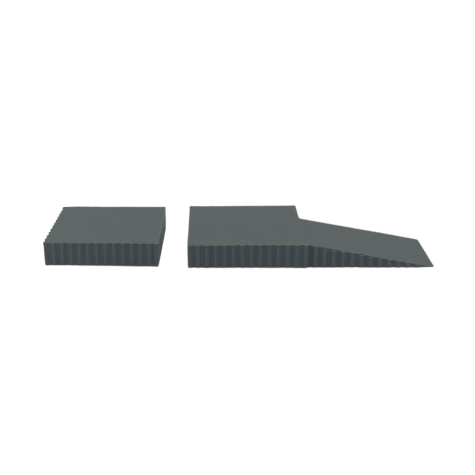 Scale Model of Loading Dock plus Platform by Model Scenery World Side View