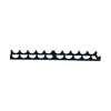 Scale Wheel Rack for Flatcar Load by Model Scenery World - Black - side view