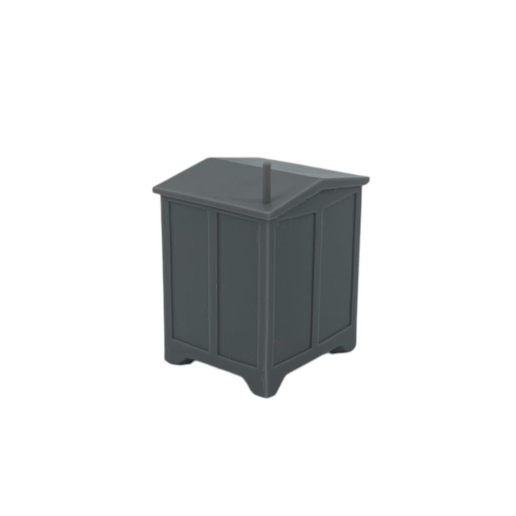 Trackside Signal Box (2pk) - N Scale - Gray | Model Scenery World