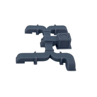 Side View - Scale Model of HVAC Roof Vent System by Model Scenery World