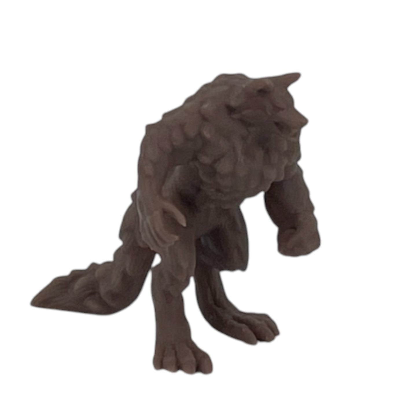 Side View of a Scale Model of a werewolf wolfman by 'Model Scenery 