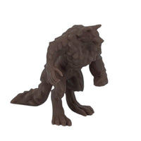 Side View of a Scale Model of a werewolf wolfman by 'Model Scenery 