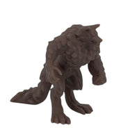 Side View of a Scale Model of a werewolf wolfman by 'Model Scenery 