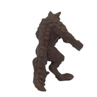 Back View of a Scale Model of a werewolf wolfman by 'Model Scenery 
