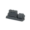 Back Side View - Scale Model of a Diesel Generator Load by Model Scenery World