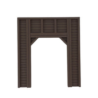 Scale Model of a Single Tunnel Portal - Timber by Model Scenery World