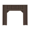 Scale Model of a Double Tunnel Portal - Timber by Model Scenery World
