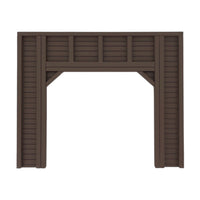 Scale Model of a Double Tunnel Portal - Timber by Model Scenery World