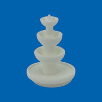 Top View - Scale Model of a 4 Tier Fountain by Model Scenery World