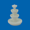 Top View - Scale Model of a 4 Tier Fountain by Model Scenery World