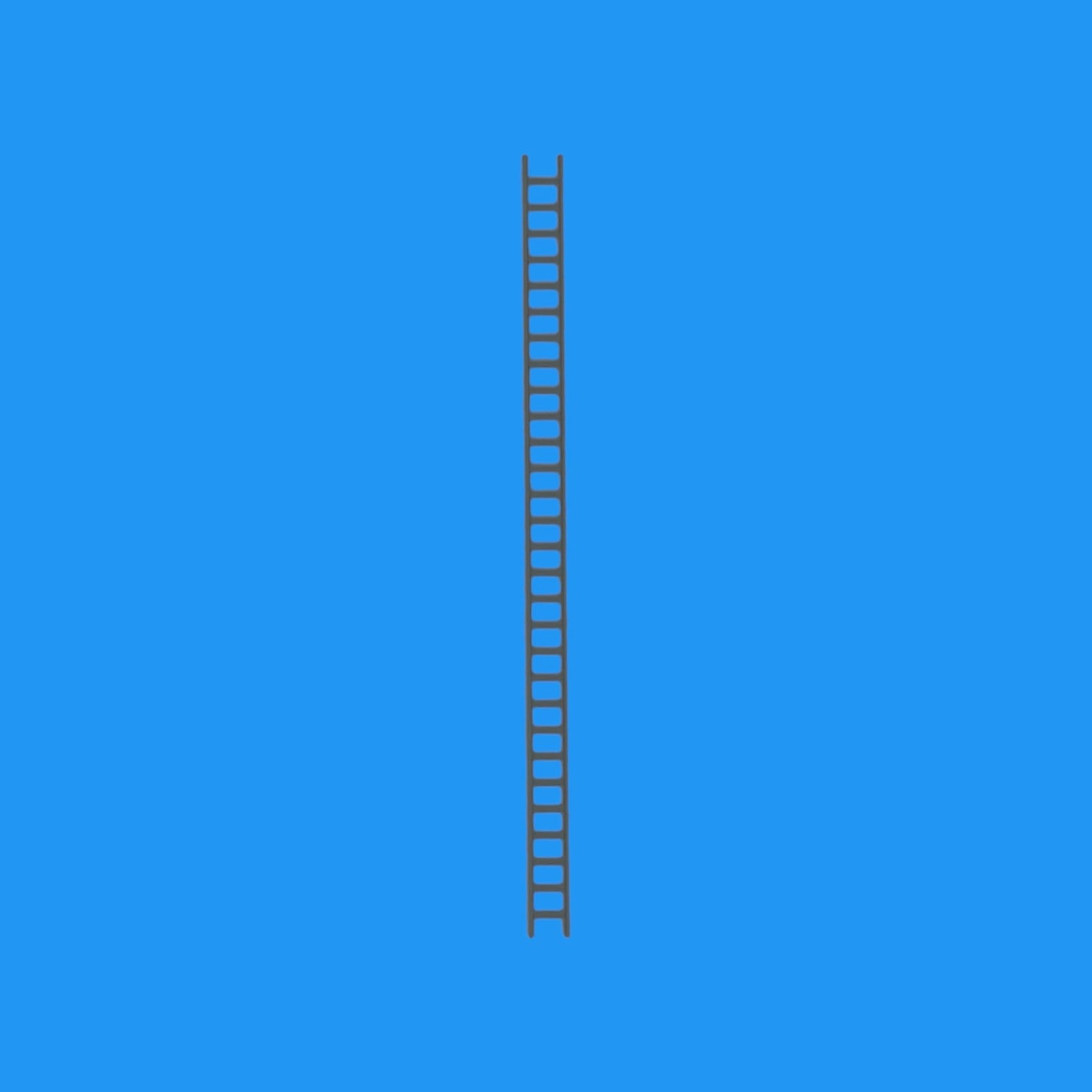 Scale Model of Extension Ladder by Model Scenery World
