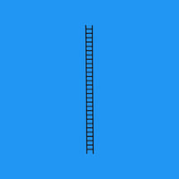 Scale Model of Industrial Ladder by Model Scenery World