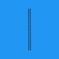 Scale Model of Industrial Ladder by Model Scenery World