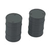 55 Gallon Drum/Barrel (15pc) - N Scale - Gray