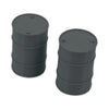 55 Gallon Drum/Barrel (15pc) - N Scale - Gray