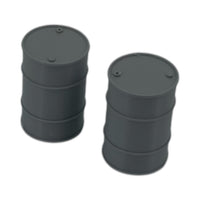 55 Gallon Drum/Barrel (15pc) - N Scale - Gray