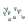 Scale Model of Chickens - Roosters and Hens by Model Scenery World