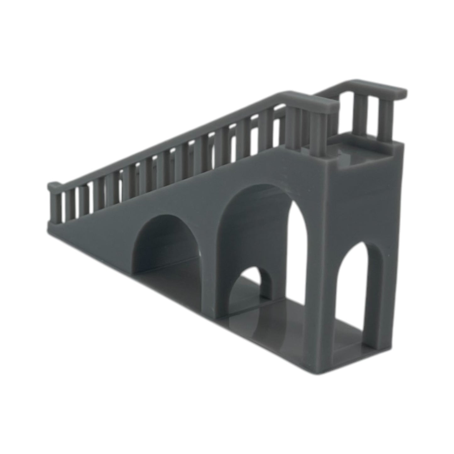 Back View - Scale Model of Outdoor Stairs / Escalator by Model Scenery World