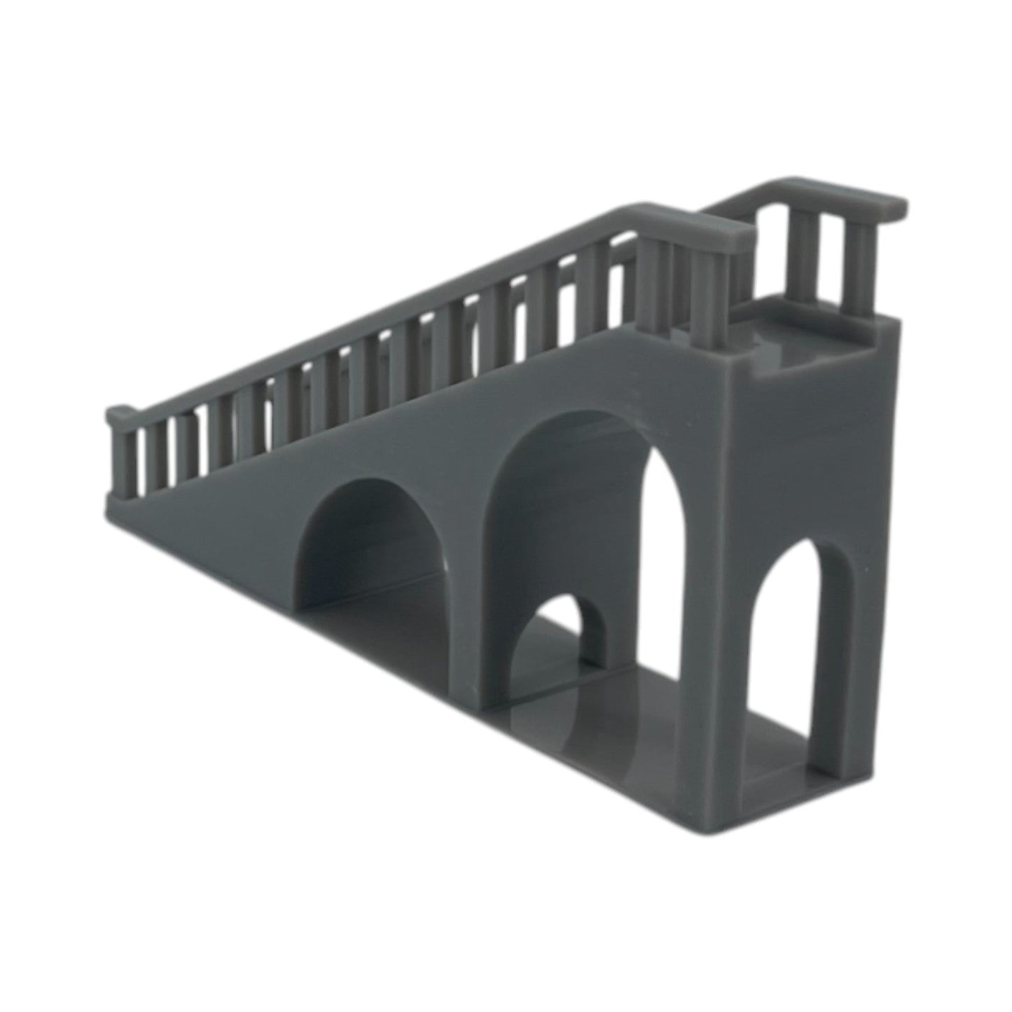 Back View - Scale Model of Outdoor Stairs / Escalator by Model Scenery World