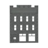 Front View - Scale Model of Backdrop Building BG #4 by Model Scenery 