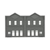 Front View - Scale Model of Backdrop Building BG #5 by Model Scenery 
