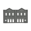 Front View - Scale Model of Backdrop Building BG #5 by Model Scenery 