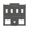 Front View - Scale Model of Backdrop Building BG #8 by Model Scenery World