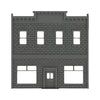 Front View - Scale Model of Backdrop Building BG #8 by Model Scenery World