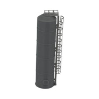 Front view - Scale Model of Industrial Silo by Model Scenery World 