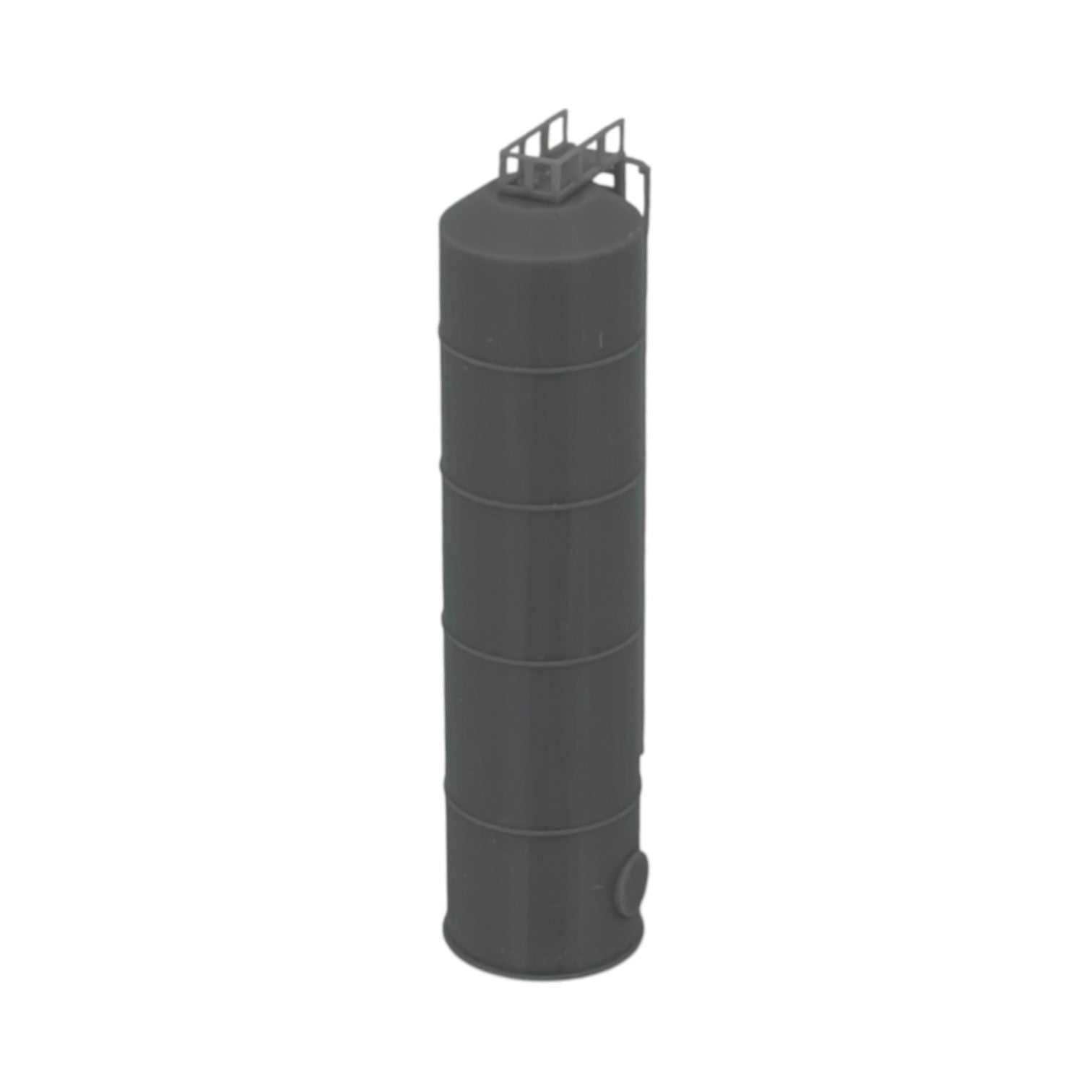 Side View - Scale Model of Industrial Silo by Model Scenery World 