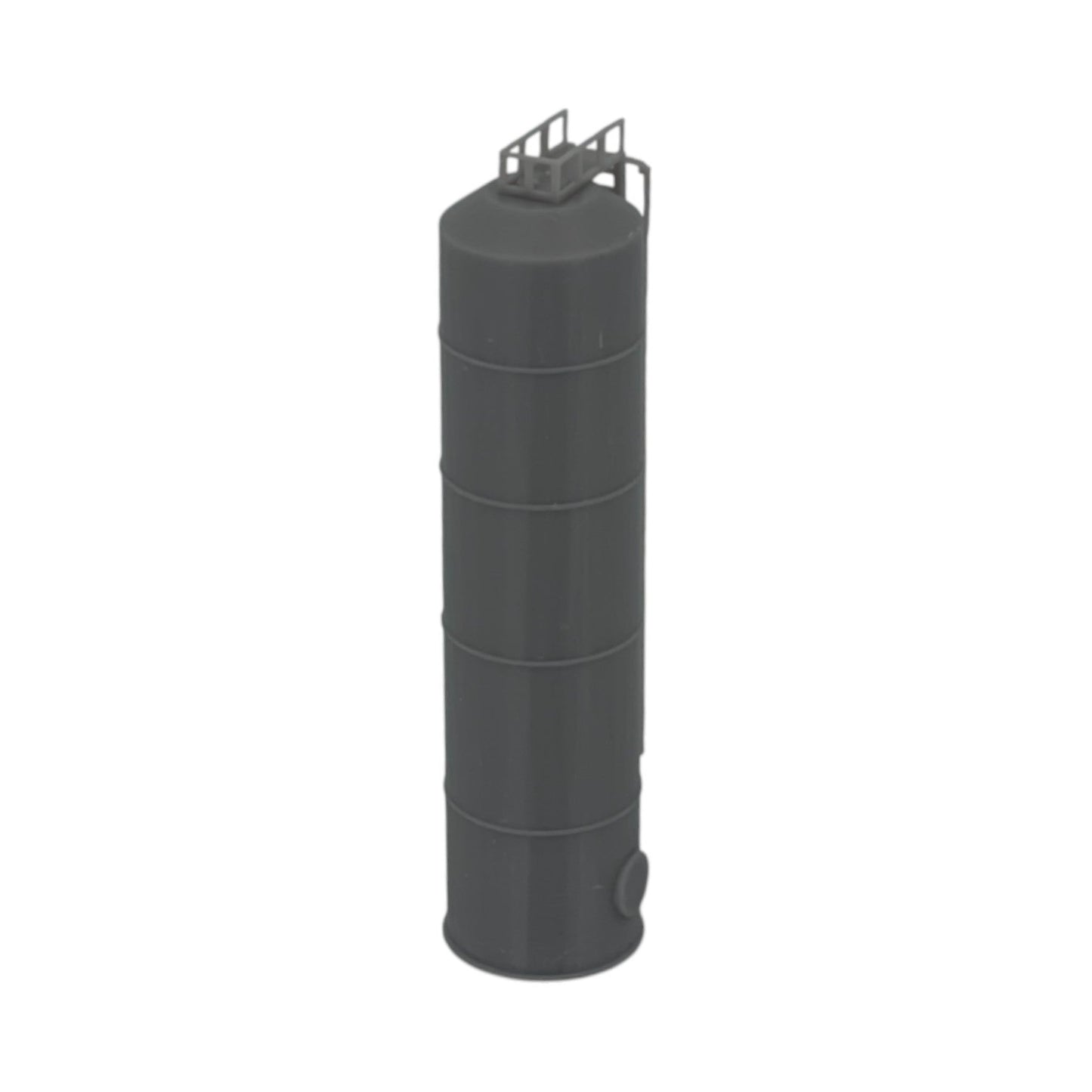 Side View - Scale Model of Industrial Silo by Model Scenery World 