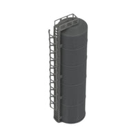 Scale Model of Industrial Silo by Model Scenery World 