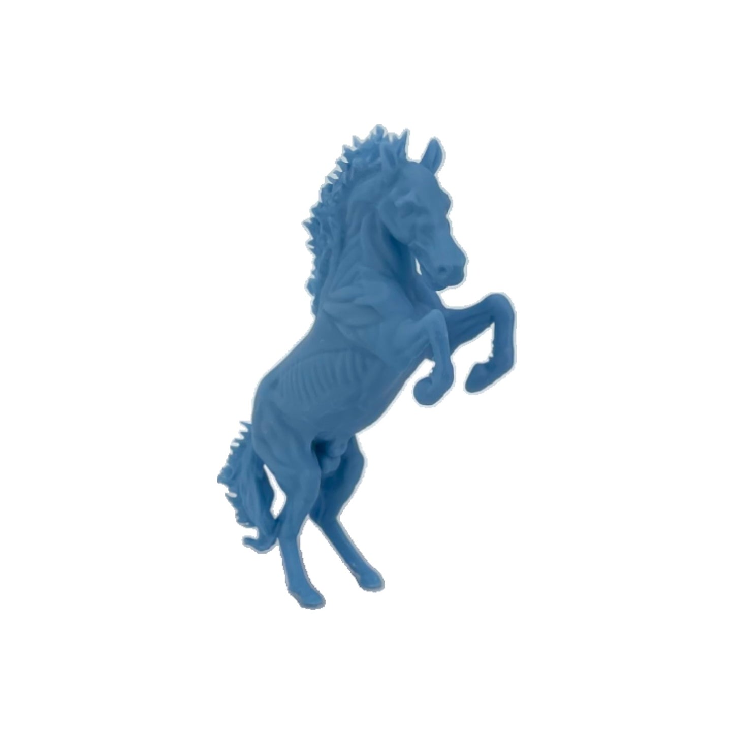 Front View - Scale Model of Blucifer - Denver Airport 27' Horse by Model Scenery World