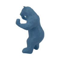 Back Side View - Scale Model of Downtown Denver Blue Bear by Model Scenery 