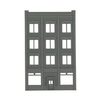 Front View - Scale Model of Backdrop Building BG #3 by Model Scenery 