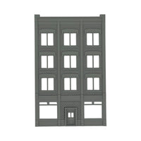 Front View - Scale Model of Backdrop Building BG #3 by Model Scenery 