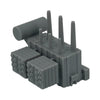 Side View - Scale Model of Electric Transformer by Model Scenery World