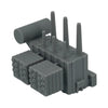 Side View - Scale Model of Electric Transformer by Model Scenery World