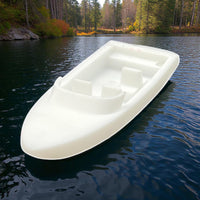 Front View - Scale Model of 19' Criss Craft Ski Speed Boat by Model Scenery World