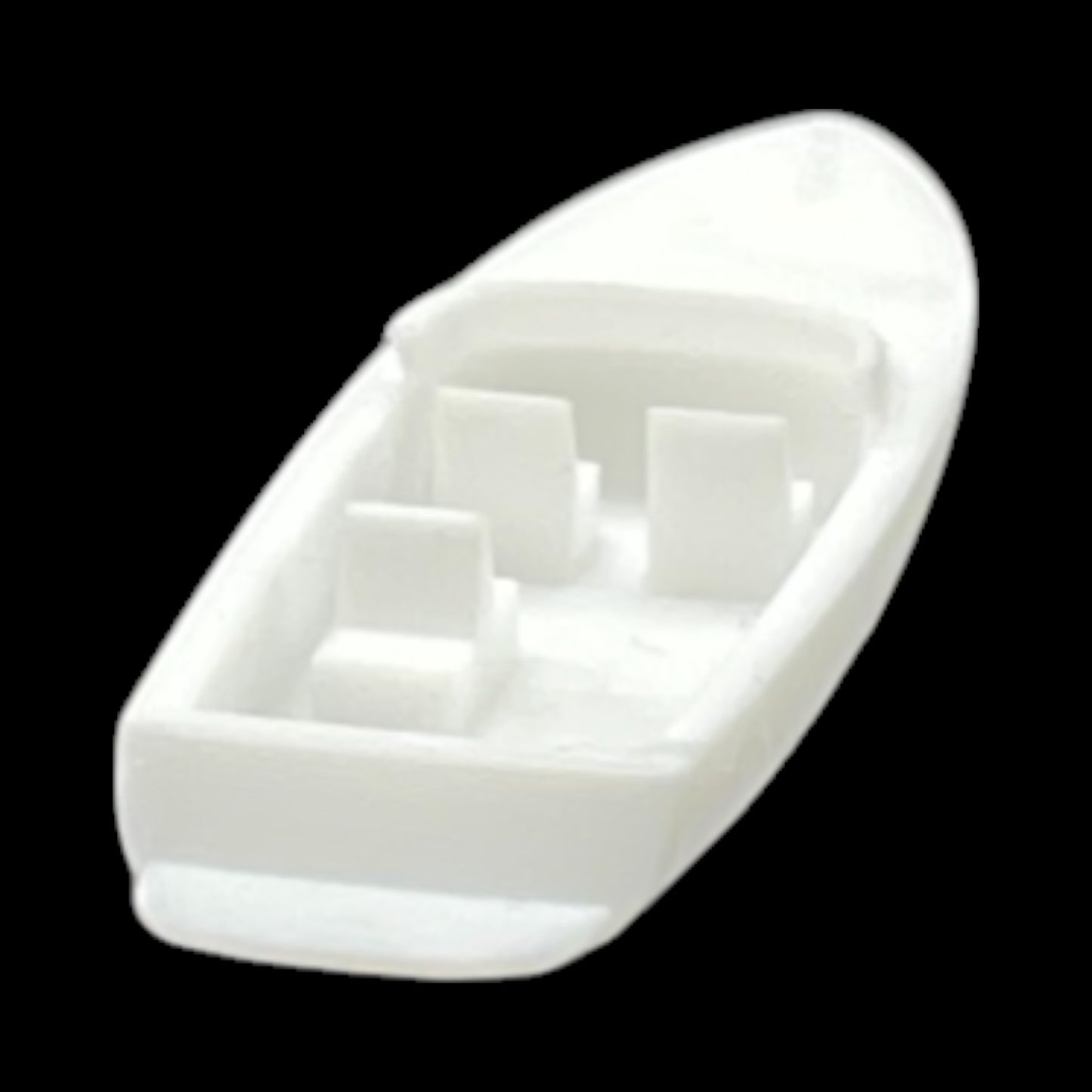 Back - Scale Model of 19' Criss Craft Ski Speed Boat by Model Scenery World