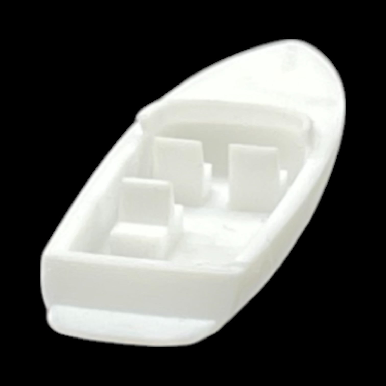 Back - Scale Model of 19' Criss Craft Ski Speed Boat by Model Scenery World