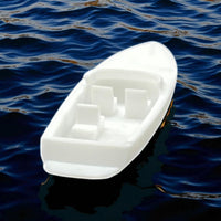 Back View - Scale Model of 19' Criss Craft Ski Speed Boat by Model Scenery World